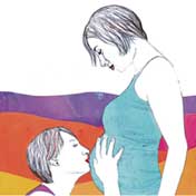 lesbian adoptive mother